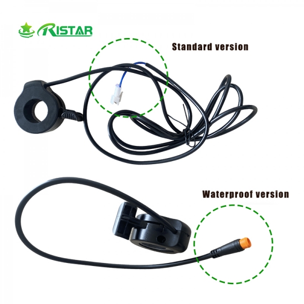 Universal Voltage Speed Throttle Left/Right Hand for E‑Bike Conversion Kit